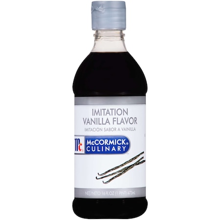 Mccormick McCormick Vanilla Flavor Imitation 1 Pint Bottle, PK6 930606